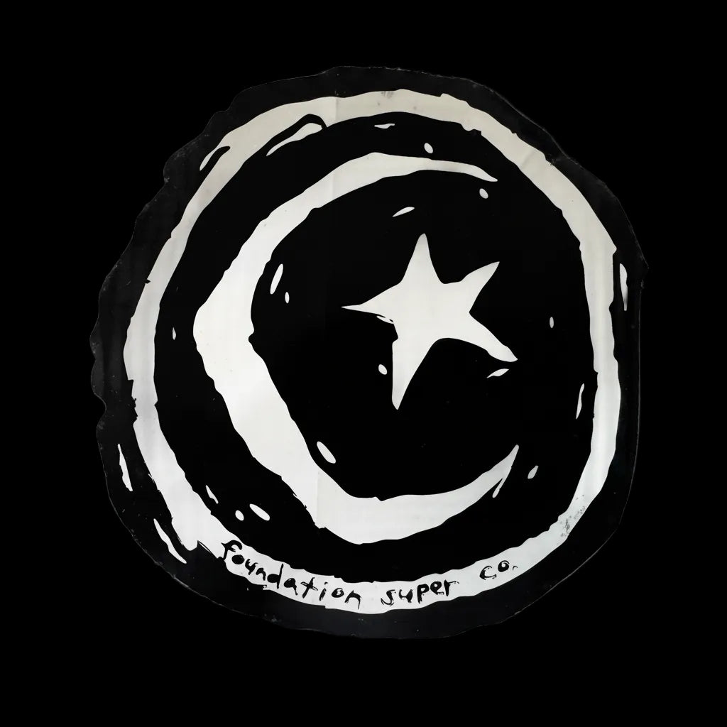 STAR & MOON  STICKER 4"