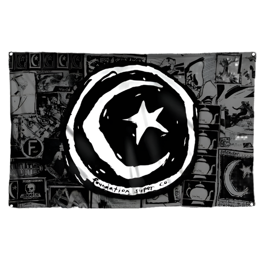 STAR & MOON ZINE FLAG